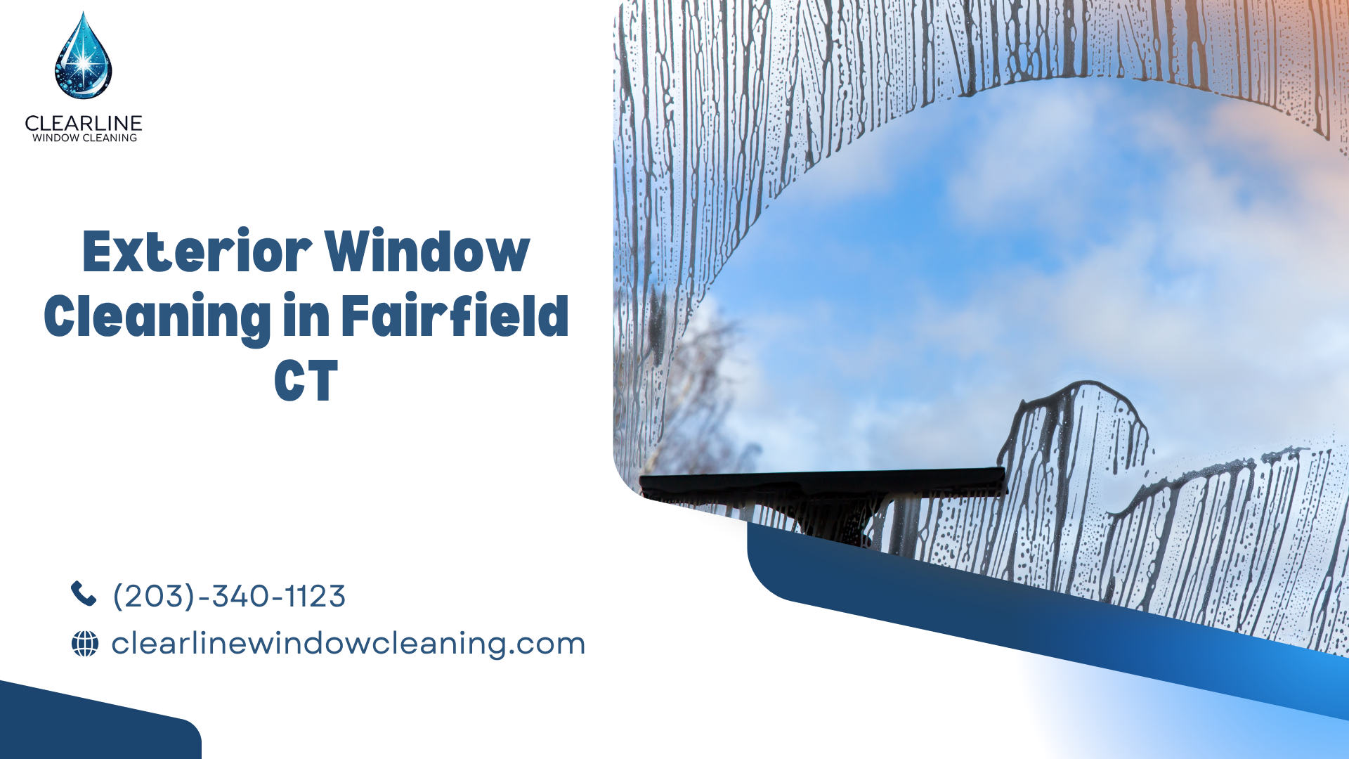 Exterior Window Cleaning in Fairfield CT