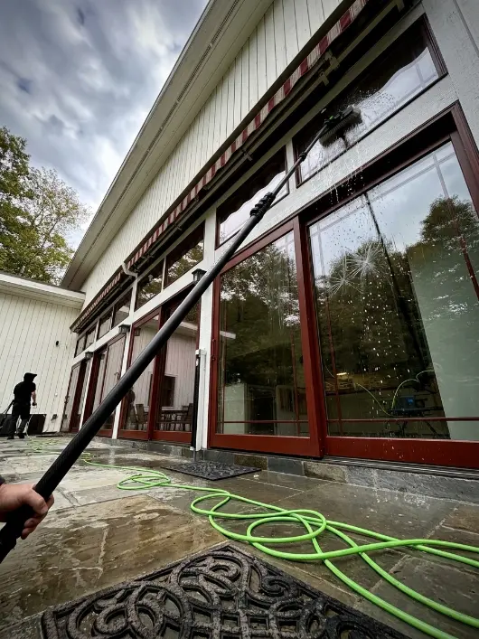 Power washing in Ridgefield, CT