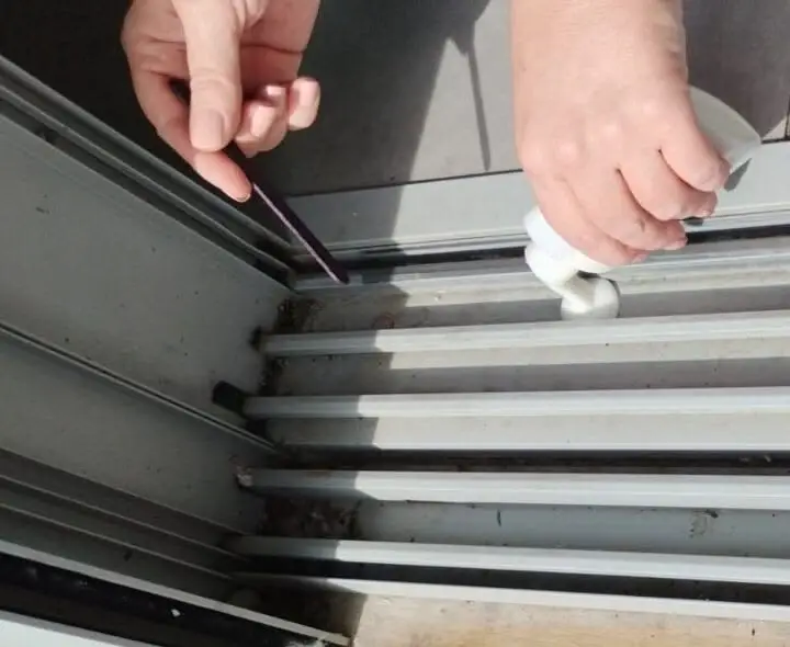 Window Track Cleaning