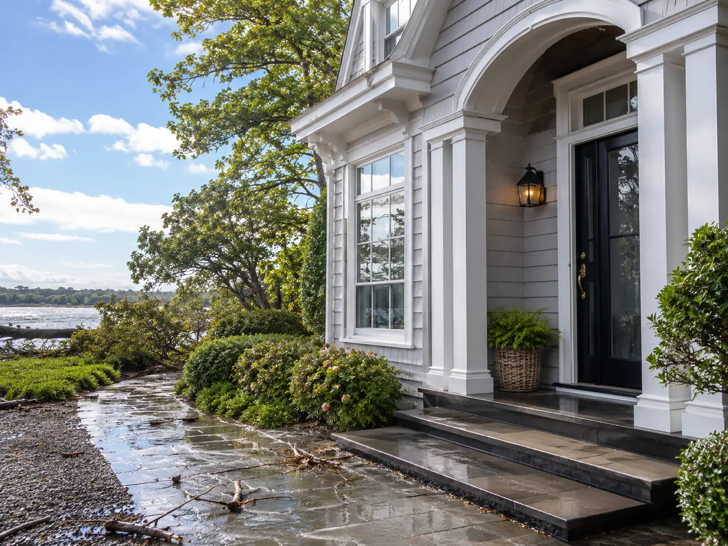 Exterior Cleaning After Coastal Storms in Westport CT