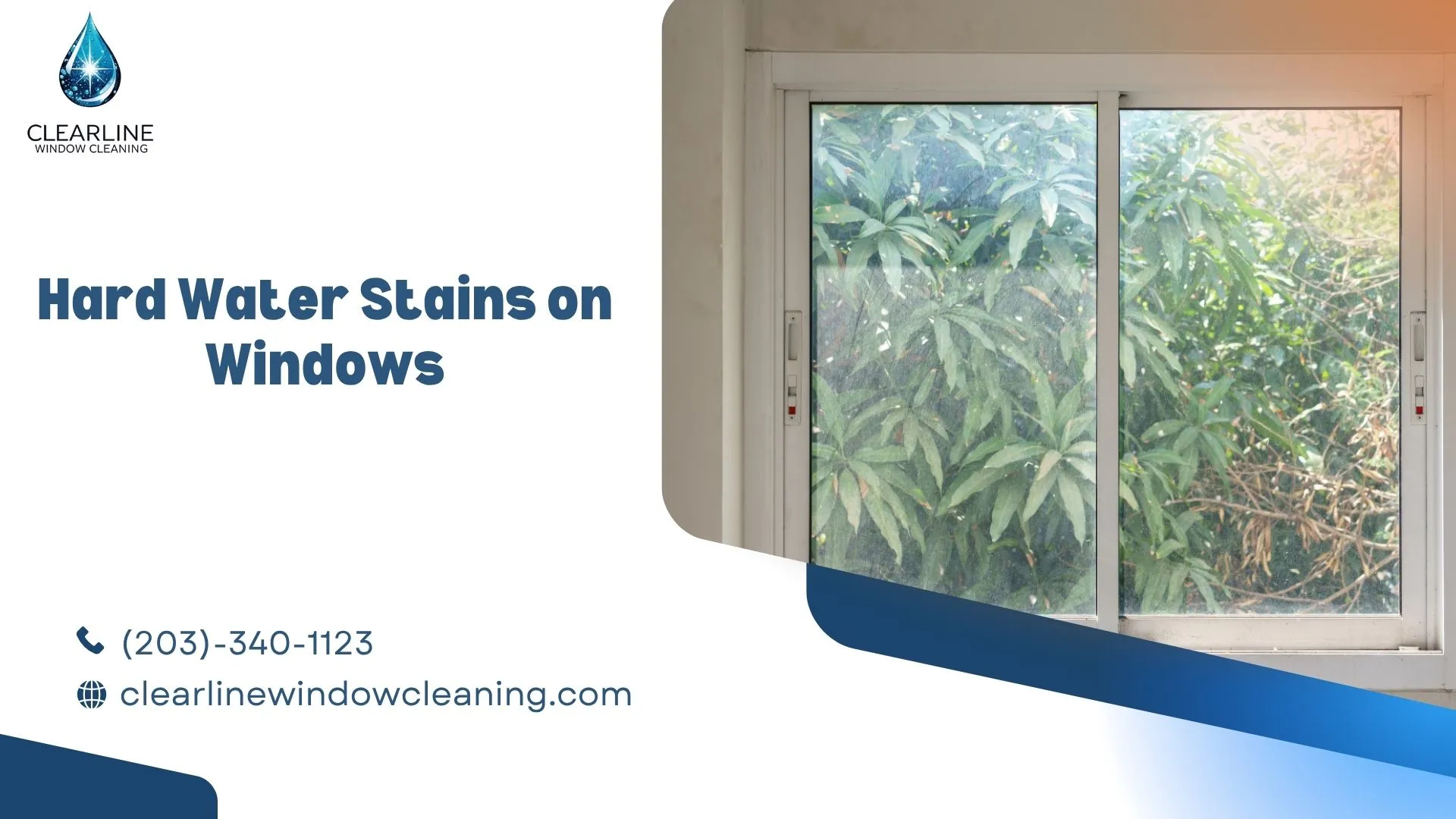 Hard Water Stains on Windows