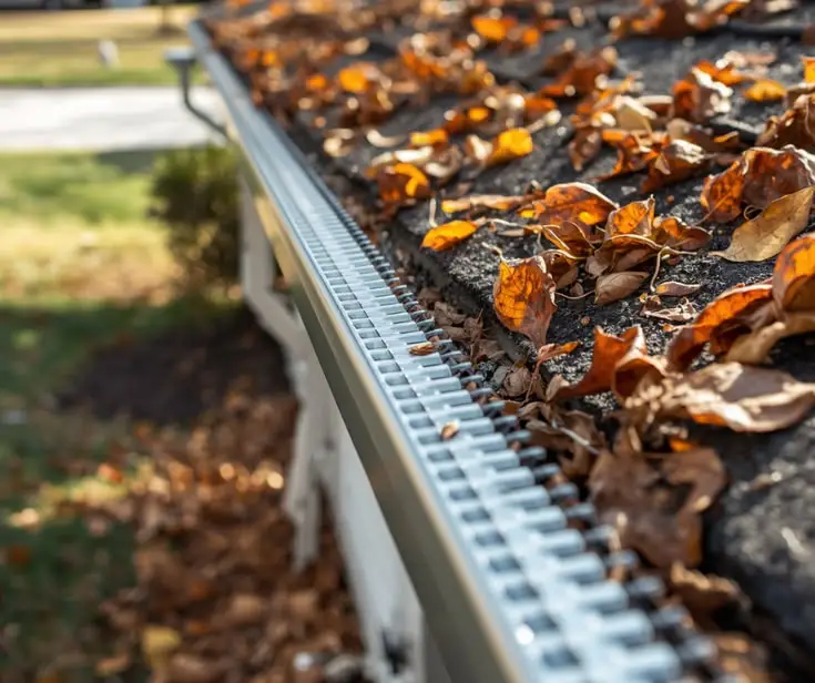 black streaks on gutters